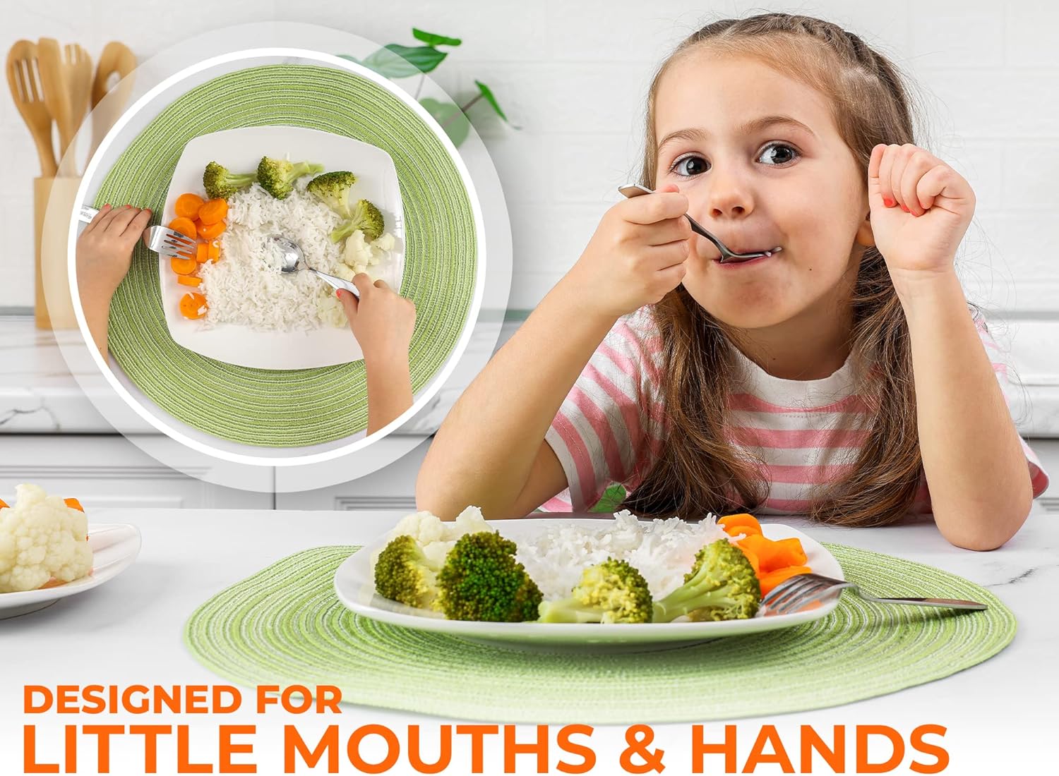 Zulay Kitchen Toddler Tableware Set