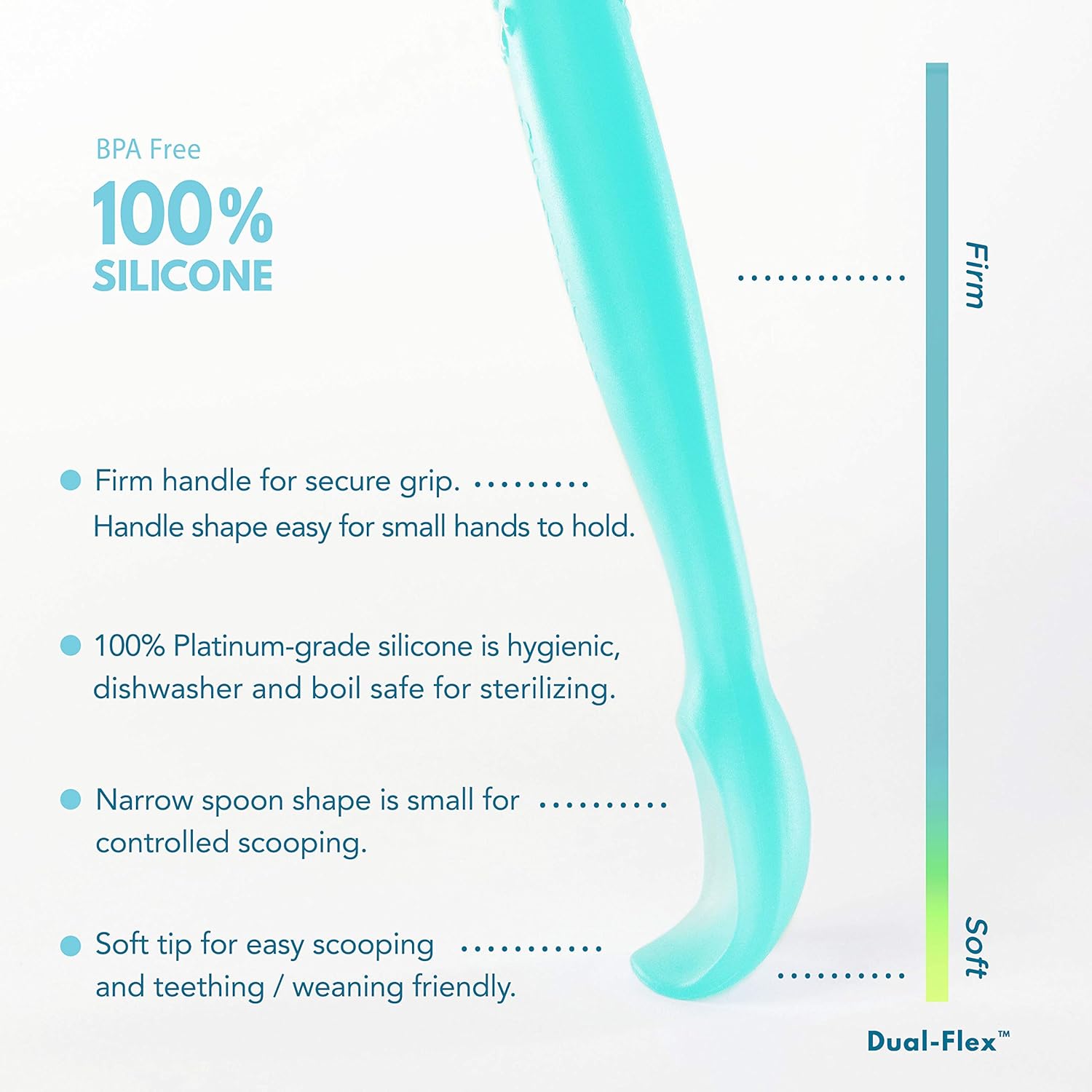 ChooMee 4M Silicone Baby Spoon