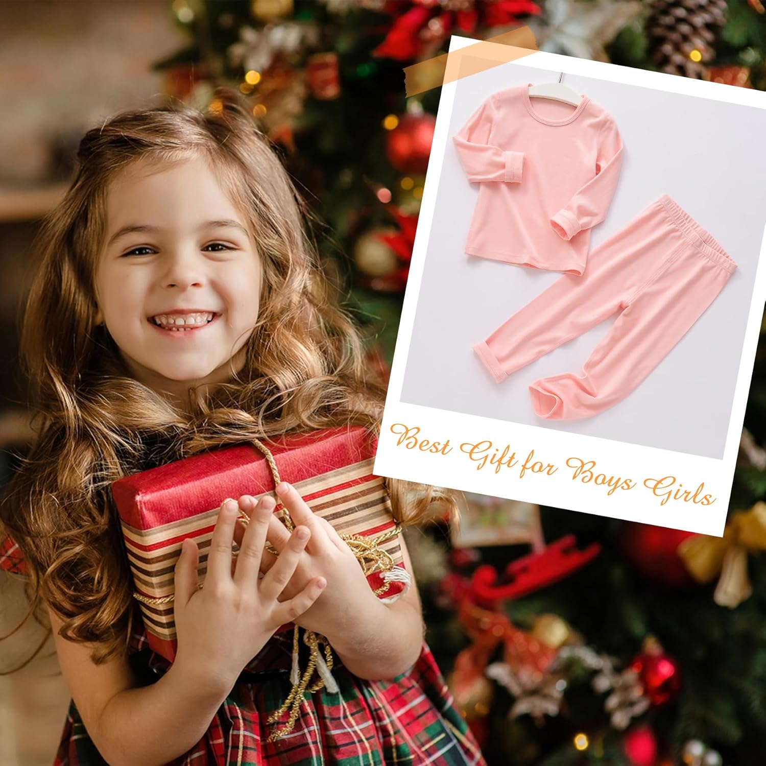 Big Long Toddler Thermal Underwear Set - Warm for Winter