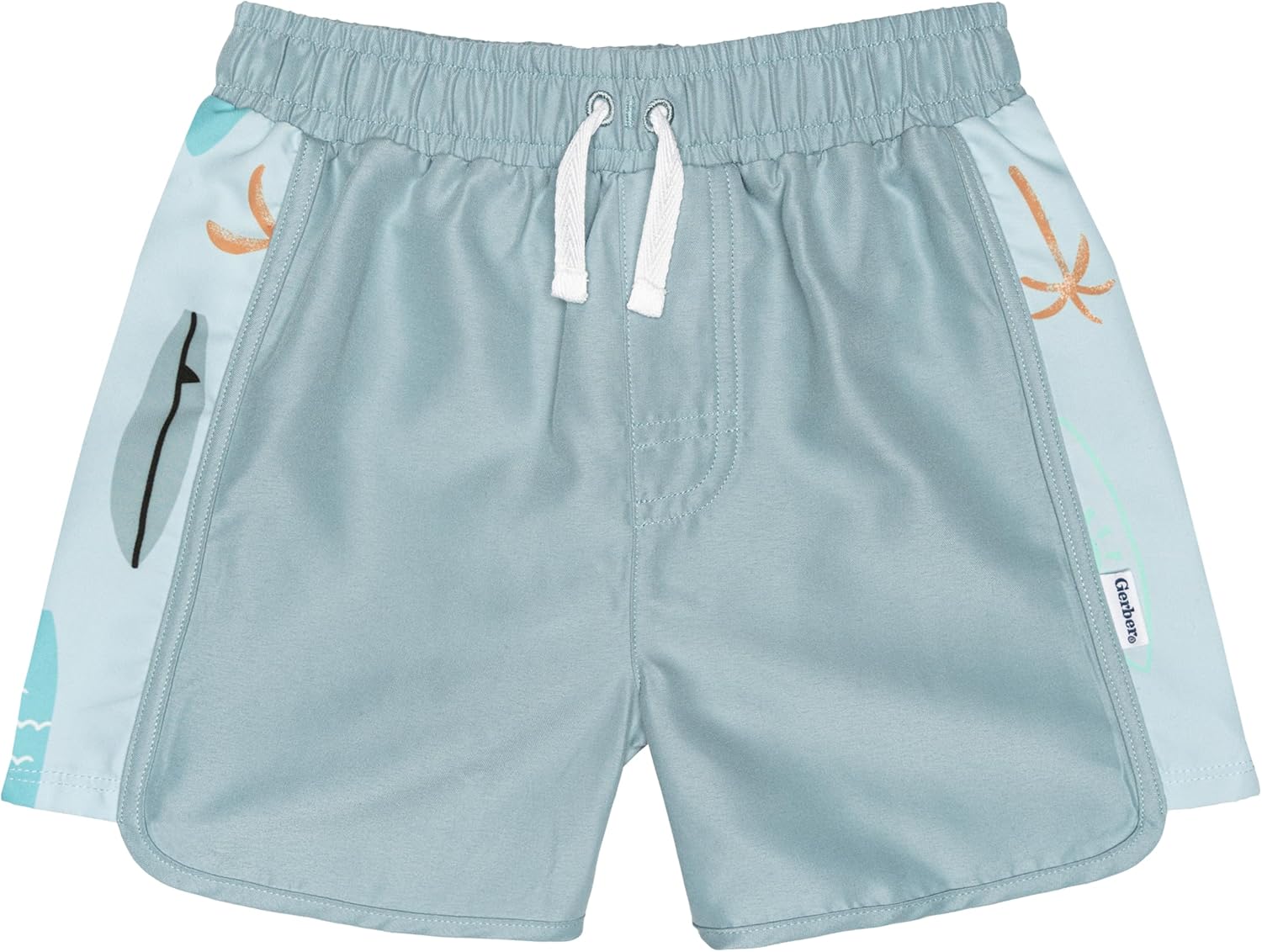Effortlessly Swim Smart Gerber Toddler RashGuard Set