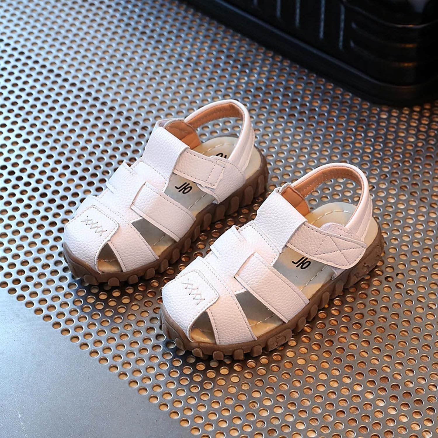 Baby Girls Boys Sandals Slip On Comfort Soft Sole Beach Flats