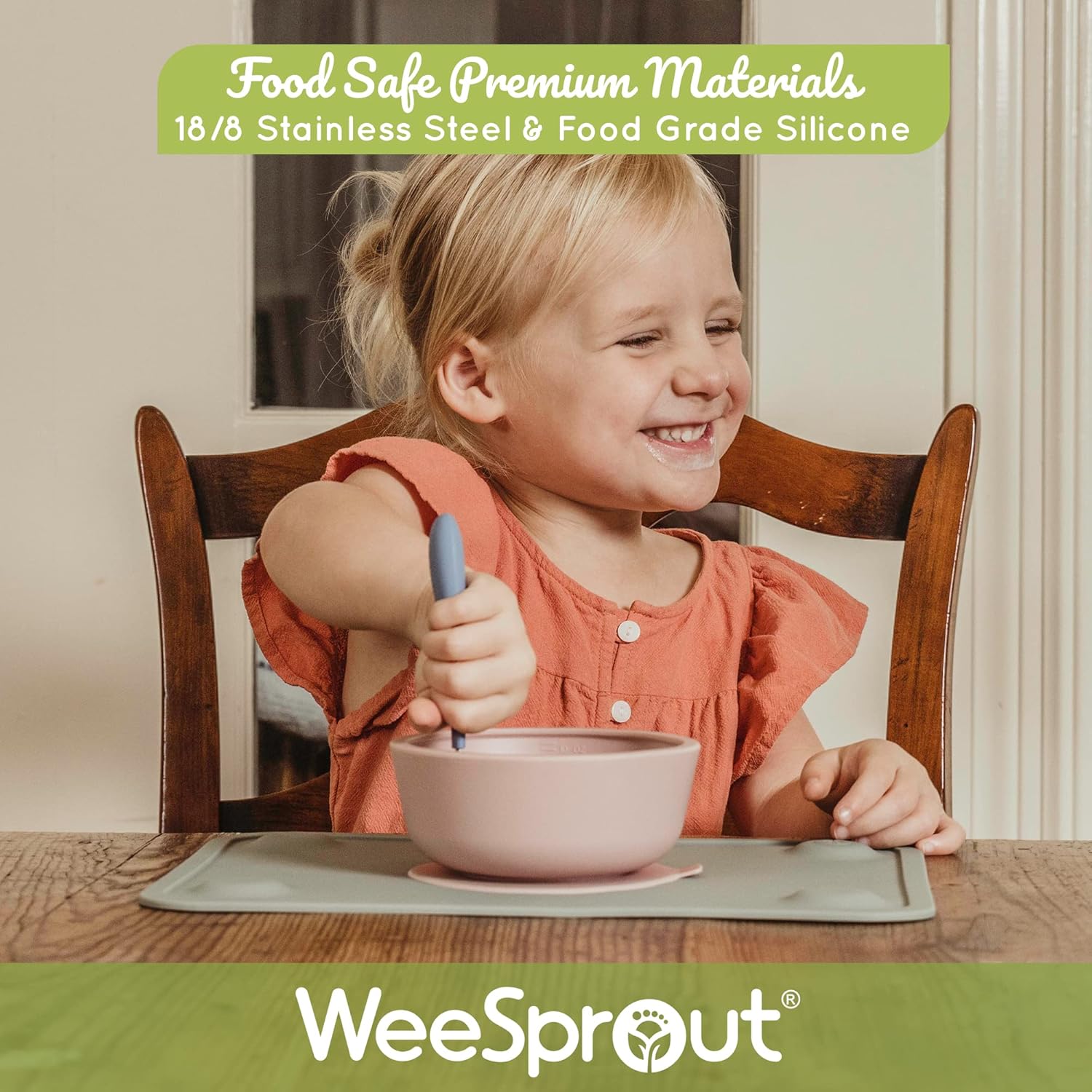 Perfect for Toddlers Gracious Solid-Feeding Set