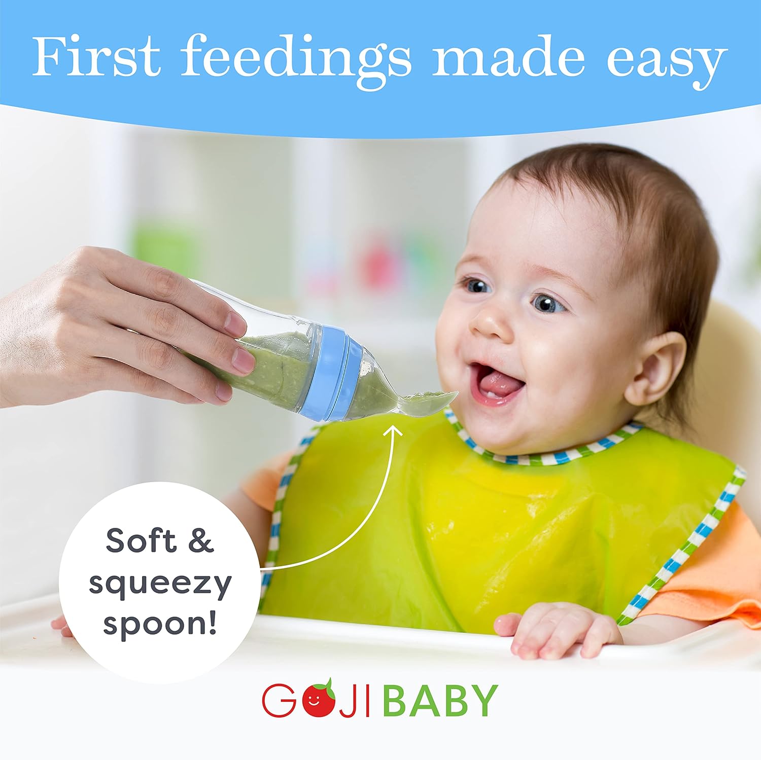 4 oz Silicone Baby Food Dispenser