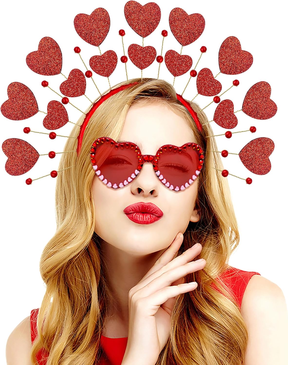 Radiate Love Valentines Day Headband