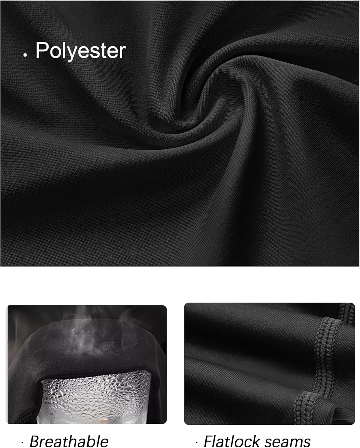 Stay Dry Stay Comfortable Boys Compression Leggings for Kids