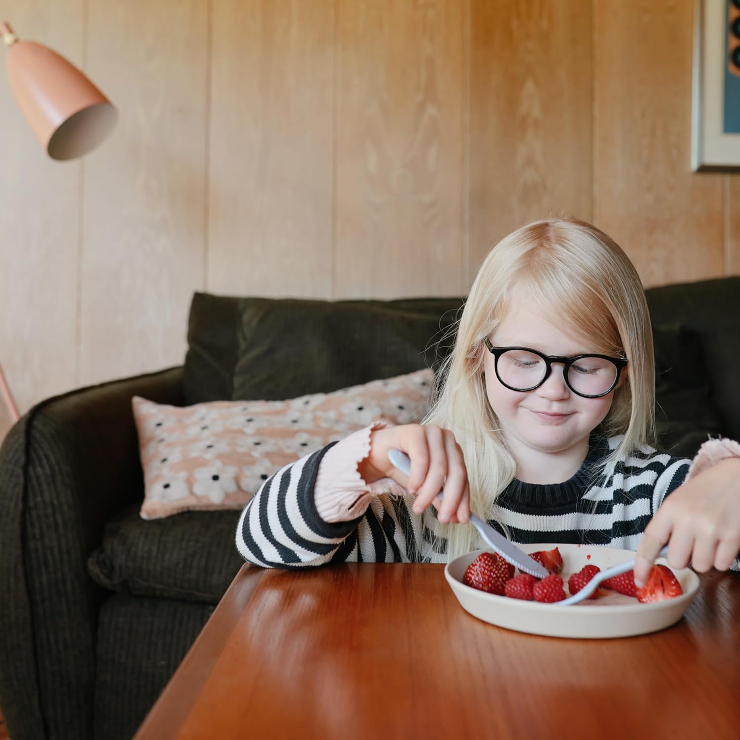 Mushie Dinnerware Set for Kids Perfect for First Feeding