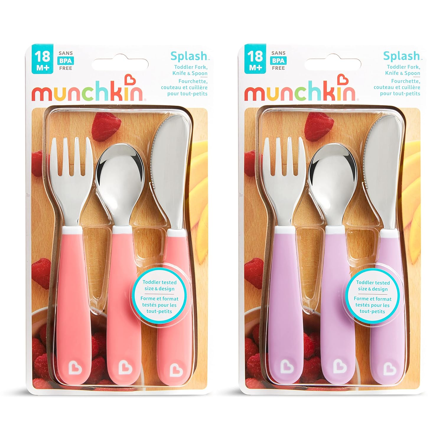 Munchkin Splash Toddler Flatware Set