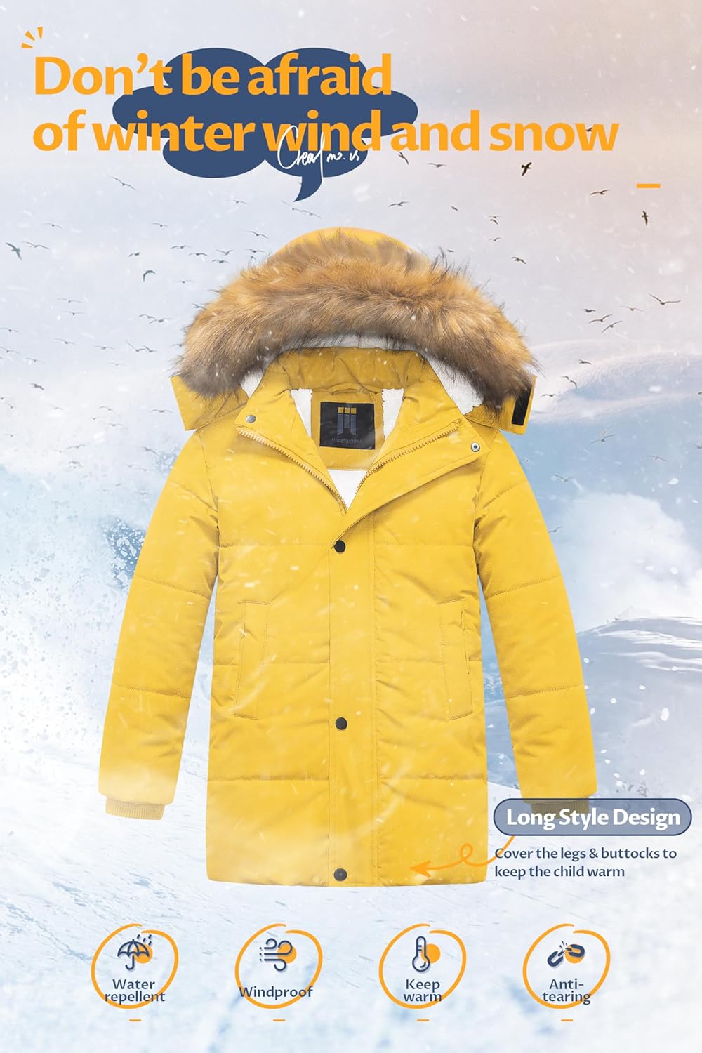 Waterproof Sherpa Parka Jacket