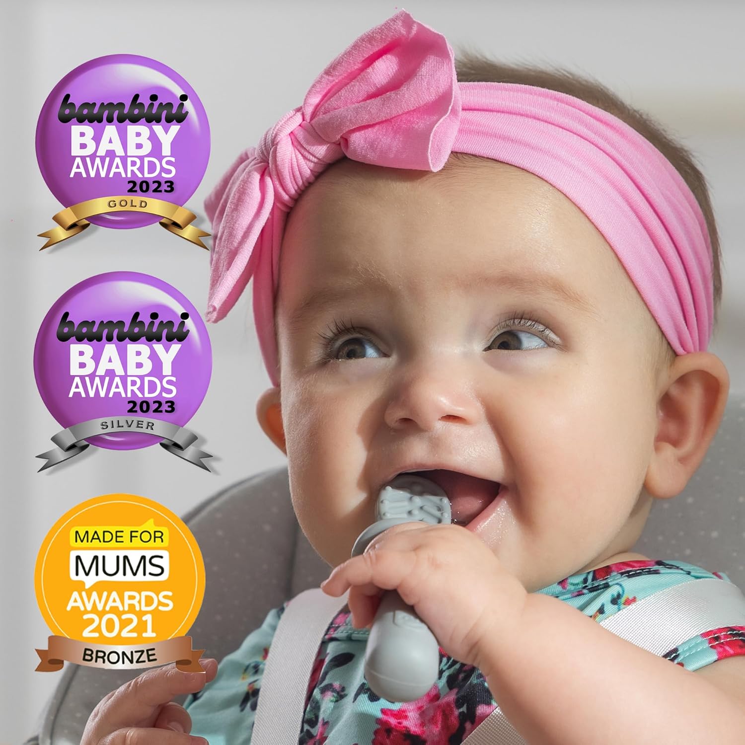 TalkTools ITSY Tiny Silicone Spoons Twin Pack - Perfect for Toddlers Picky Eaters