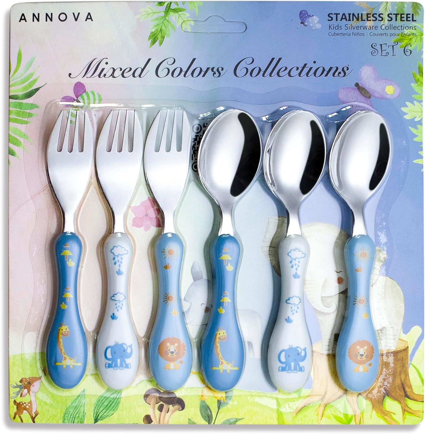 Annova Kids Silverware Set Fun for Kids