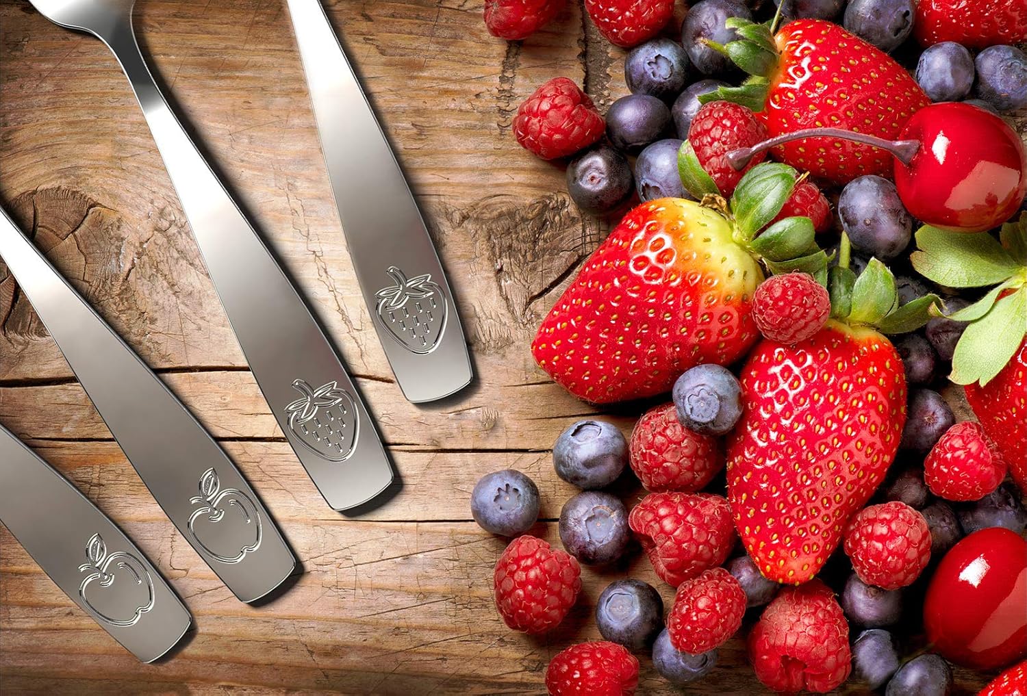 Kids Silverware Set for Safe and Fun Feeding