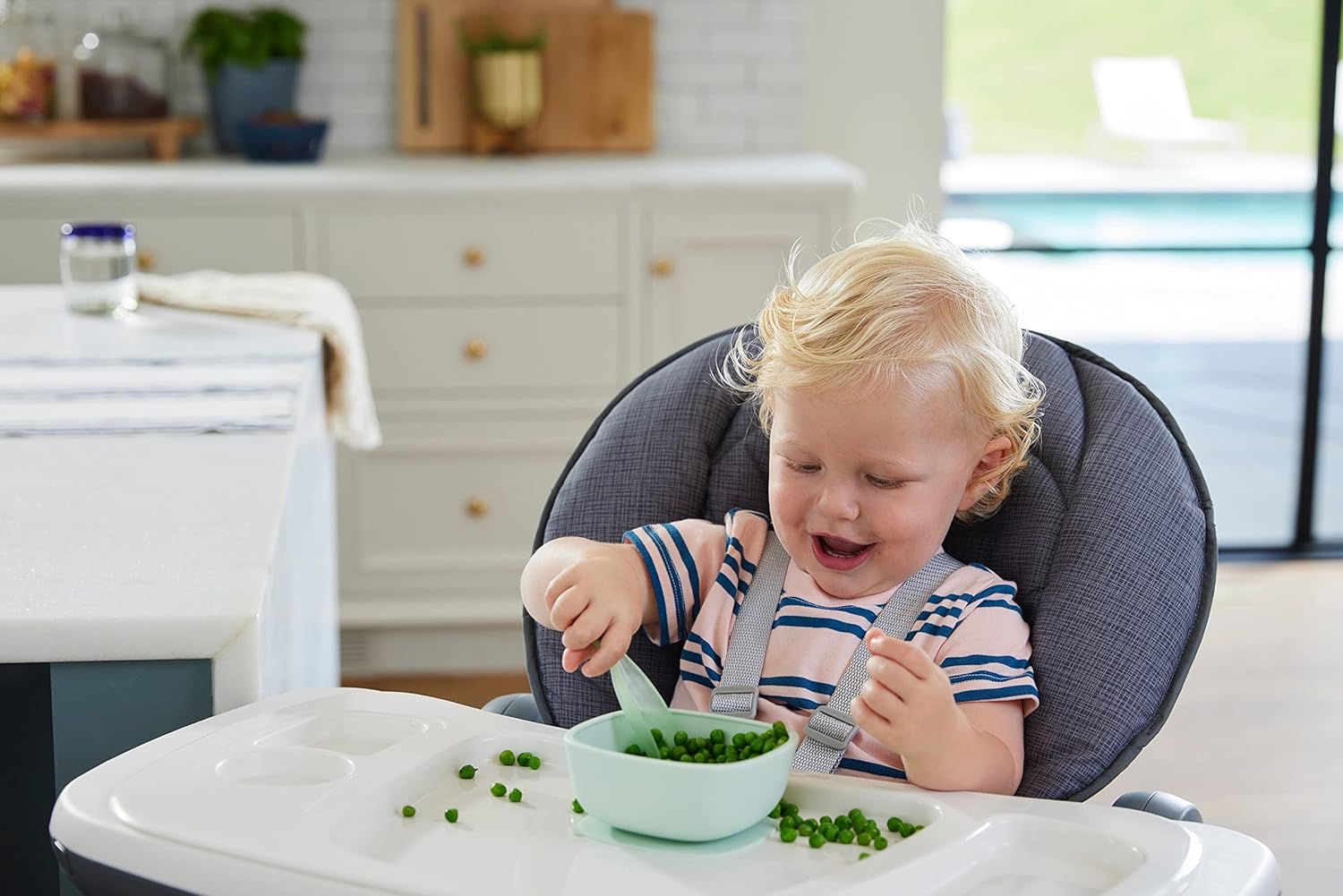 NUK Pretensi 70141 3-Pack Soft Baby Spoon Sturdy for Sips Snacks