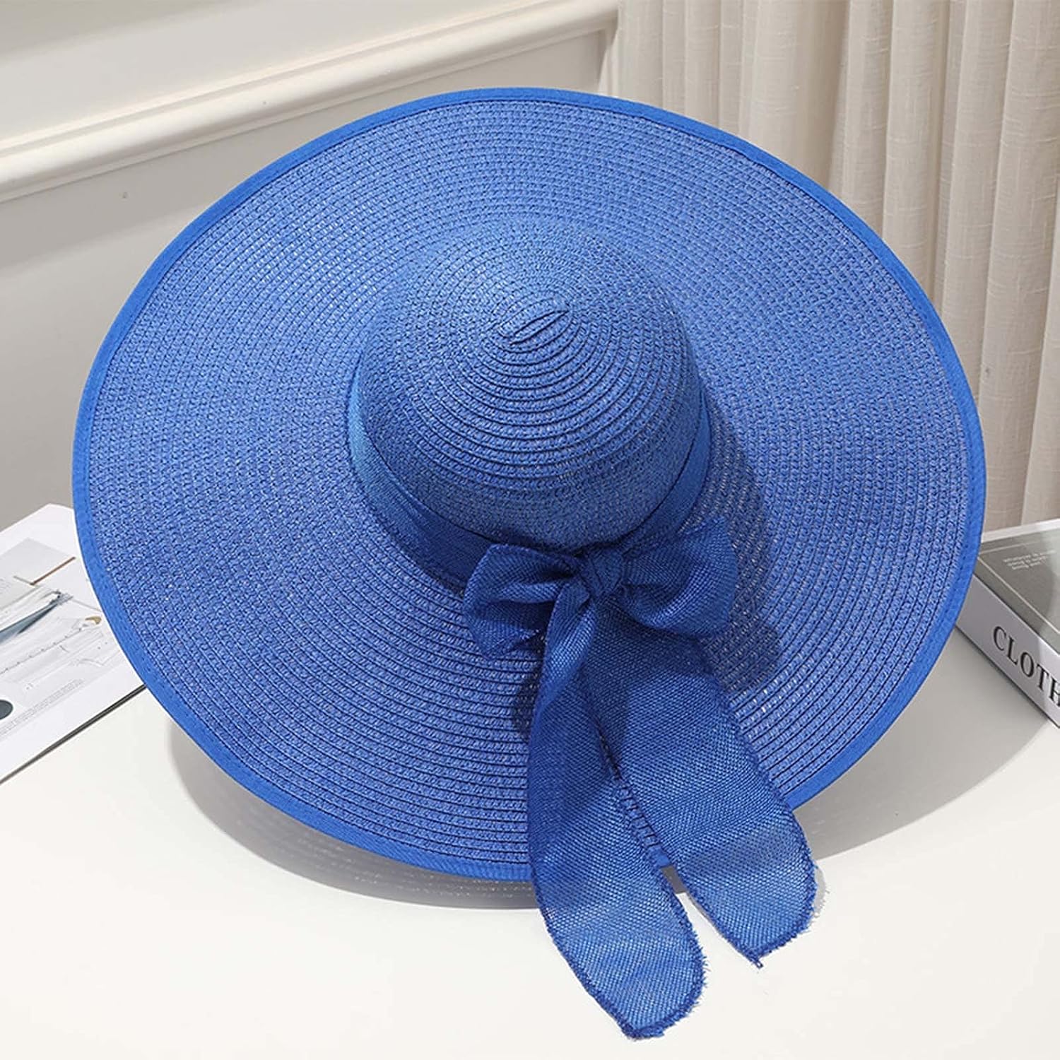Ergonomic Braided Straw Hat