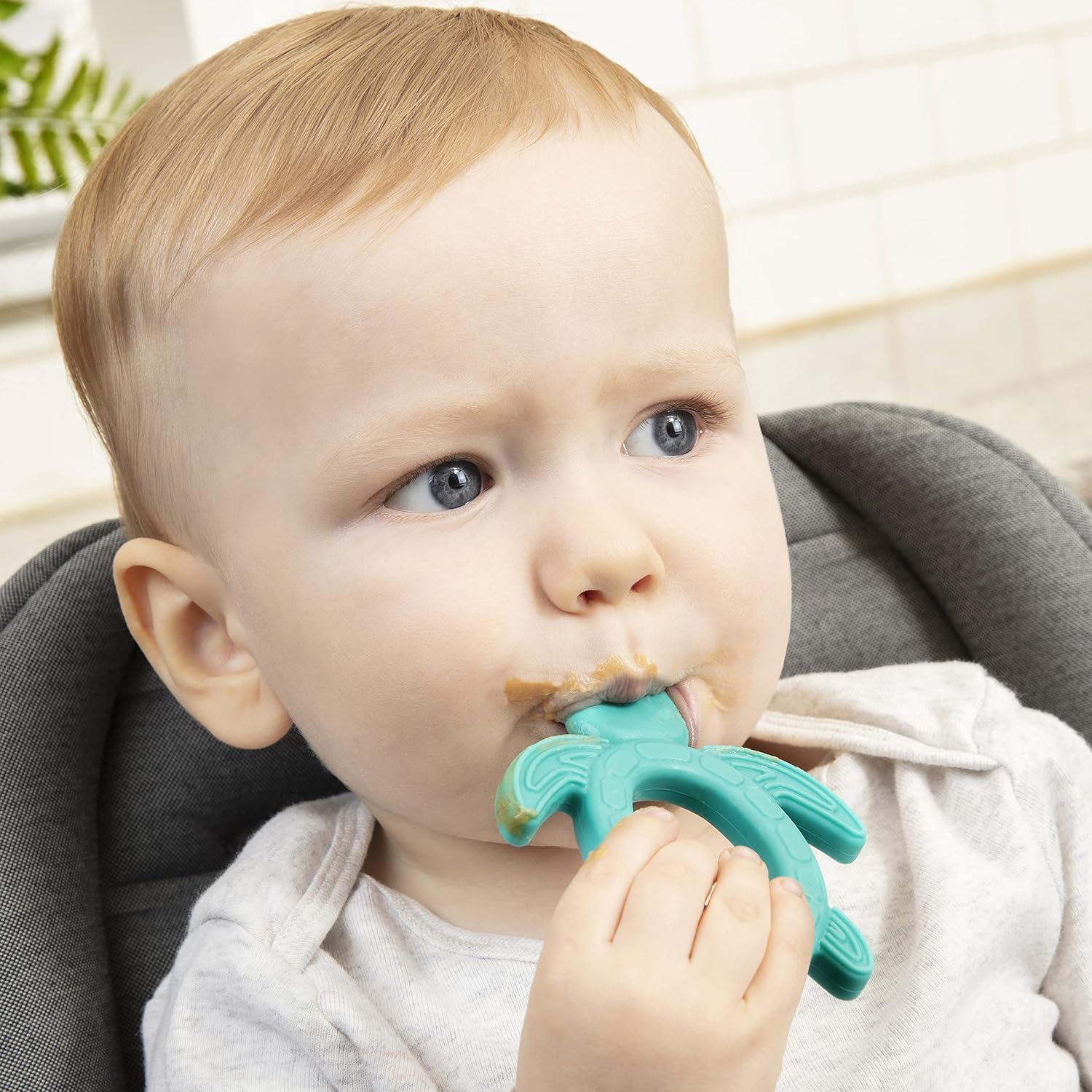 Dr Browns Silicone Teether Spoon for Babies Hypoallergenic Safe for Infants