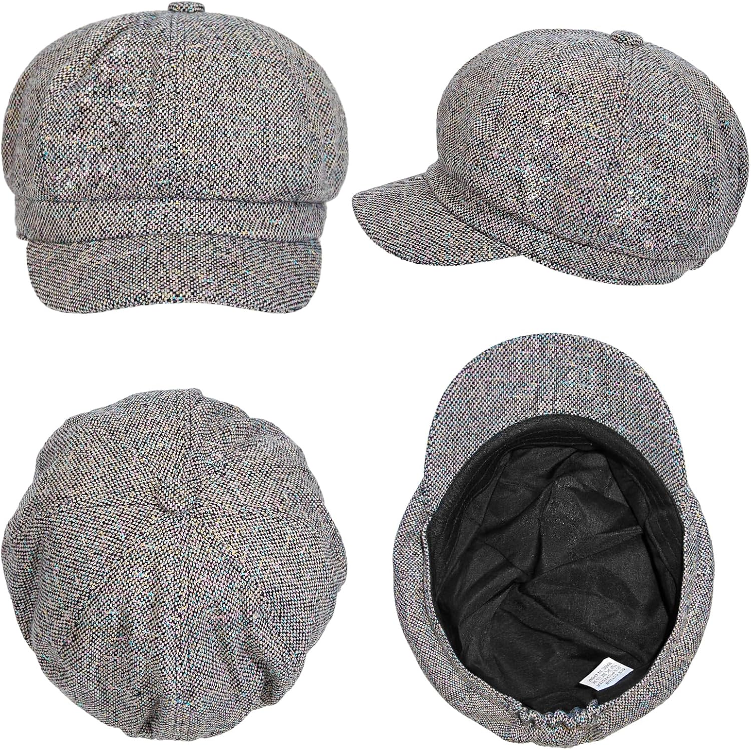 PanPacSight Womens Wool Cabbie Beret