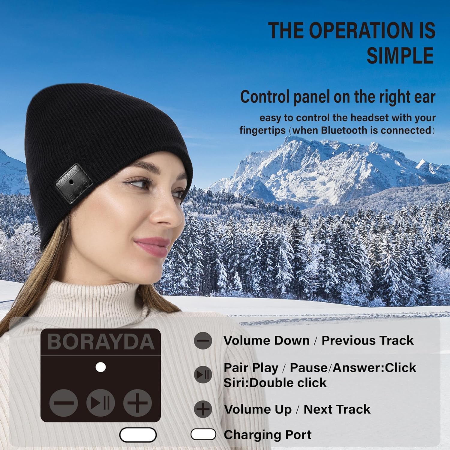 Premium Bluetooth Beanie for Perfect Sound - Perfect Gift for Tech Lovers