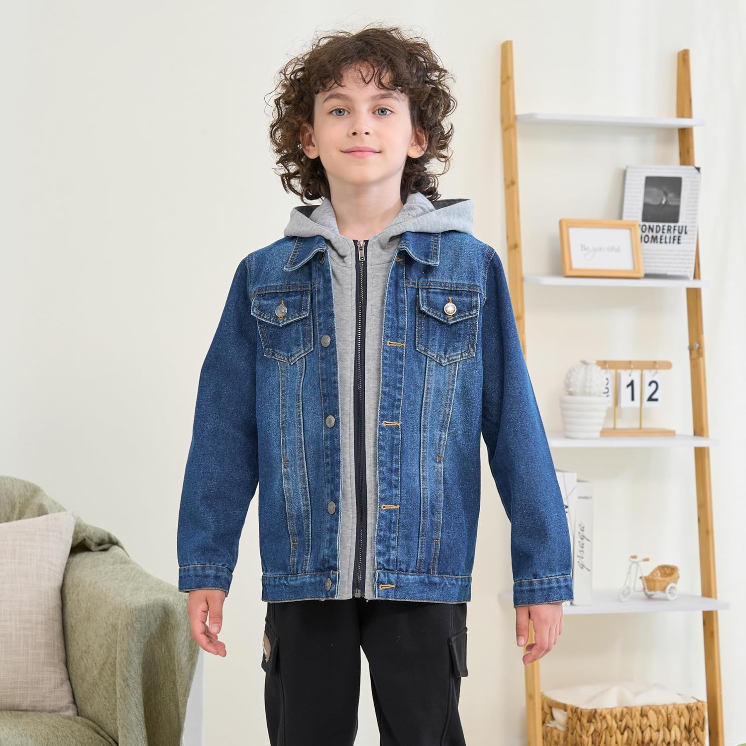 Boys Denim Jacket Outerwear