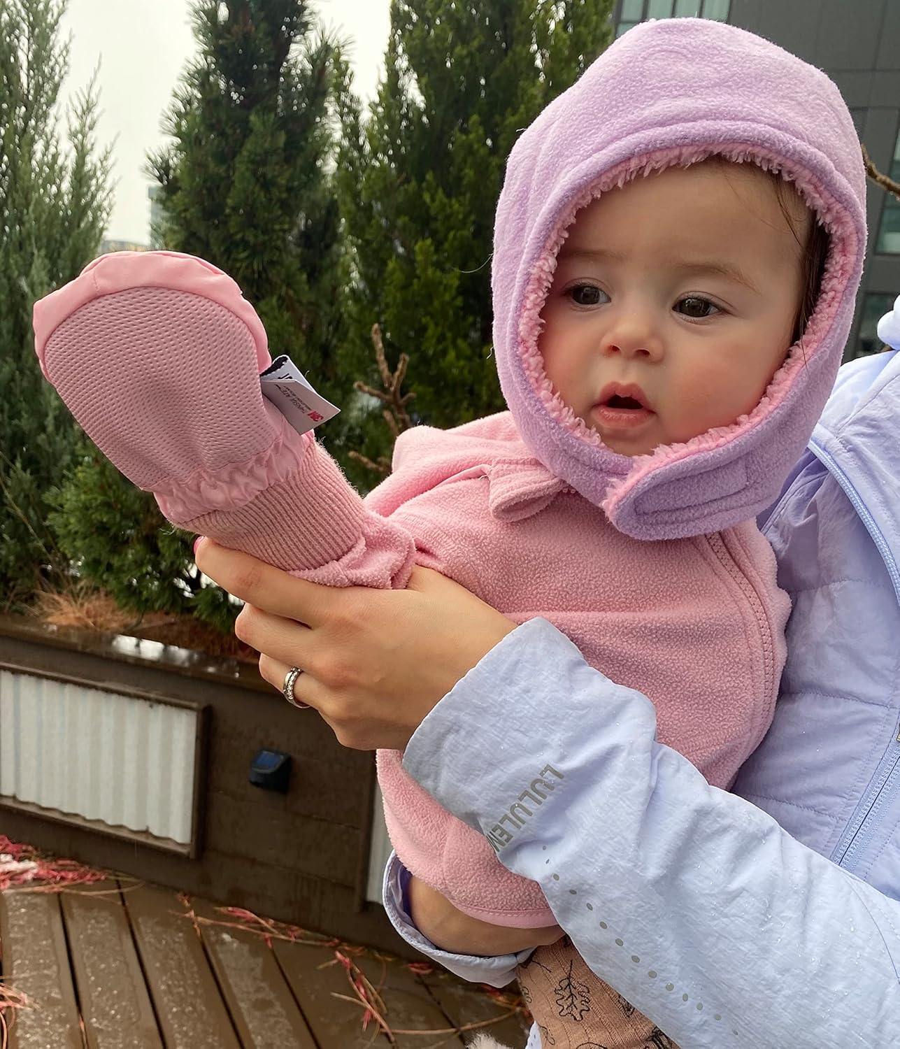 NIce Caps Kids Waterproof Snow Mittens Warm Snow-Proof for Winter
