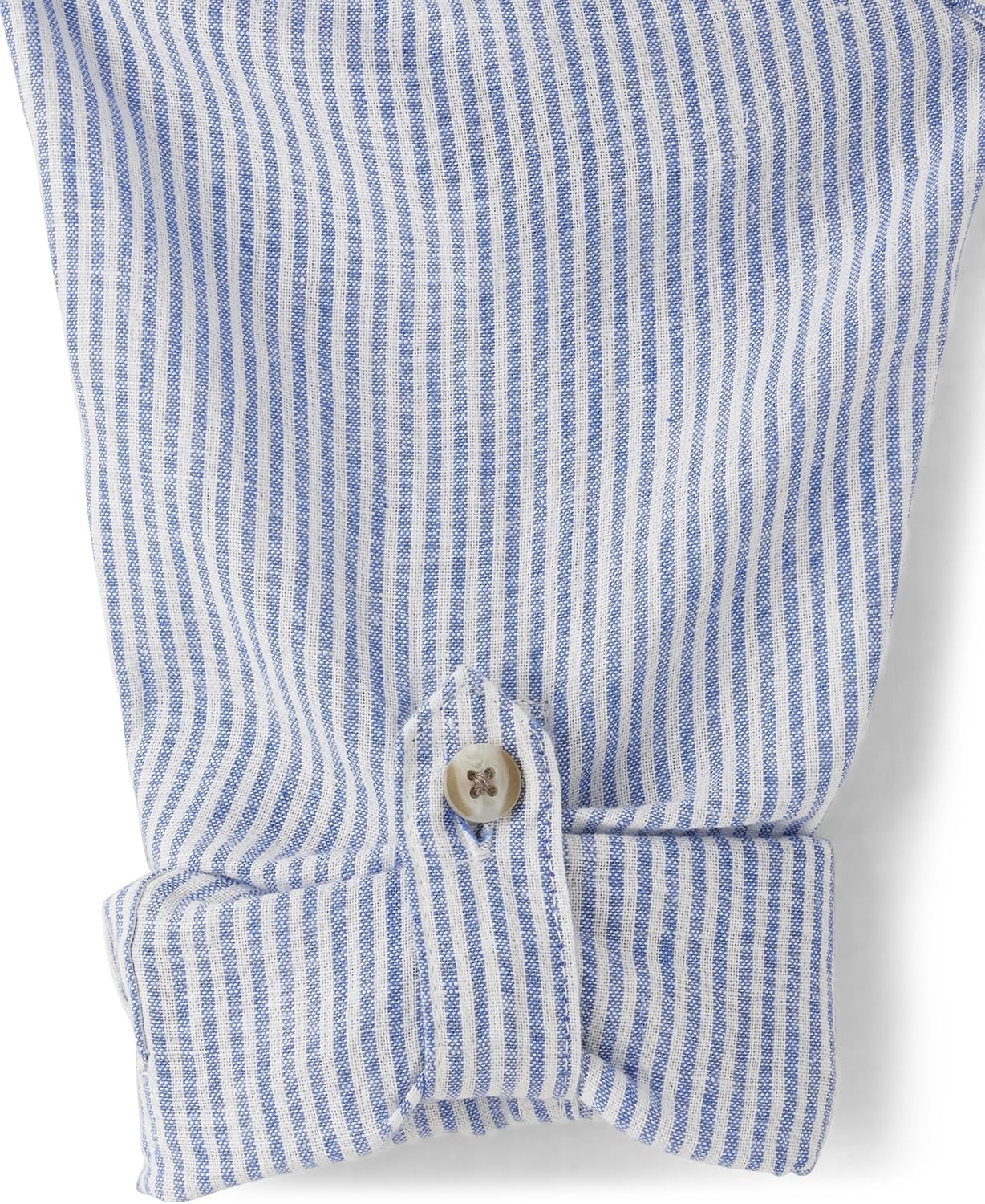 Gymboree Boys Long Sleeve Linen Button-Up Shirt