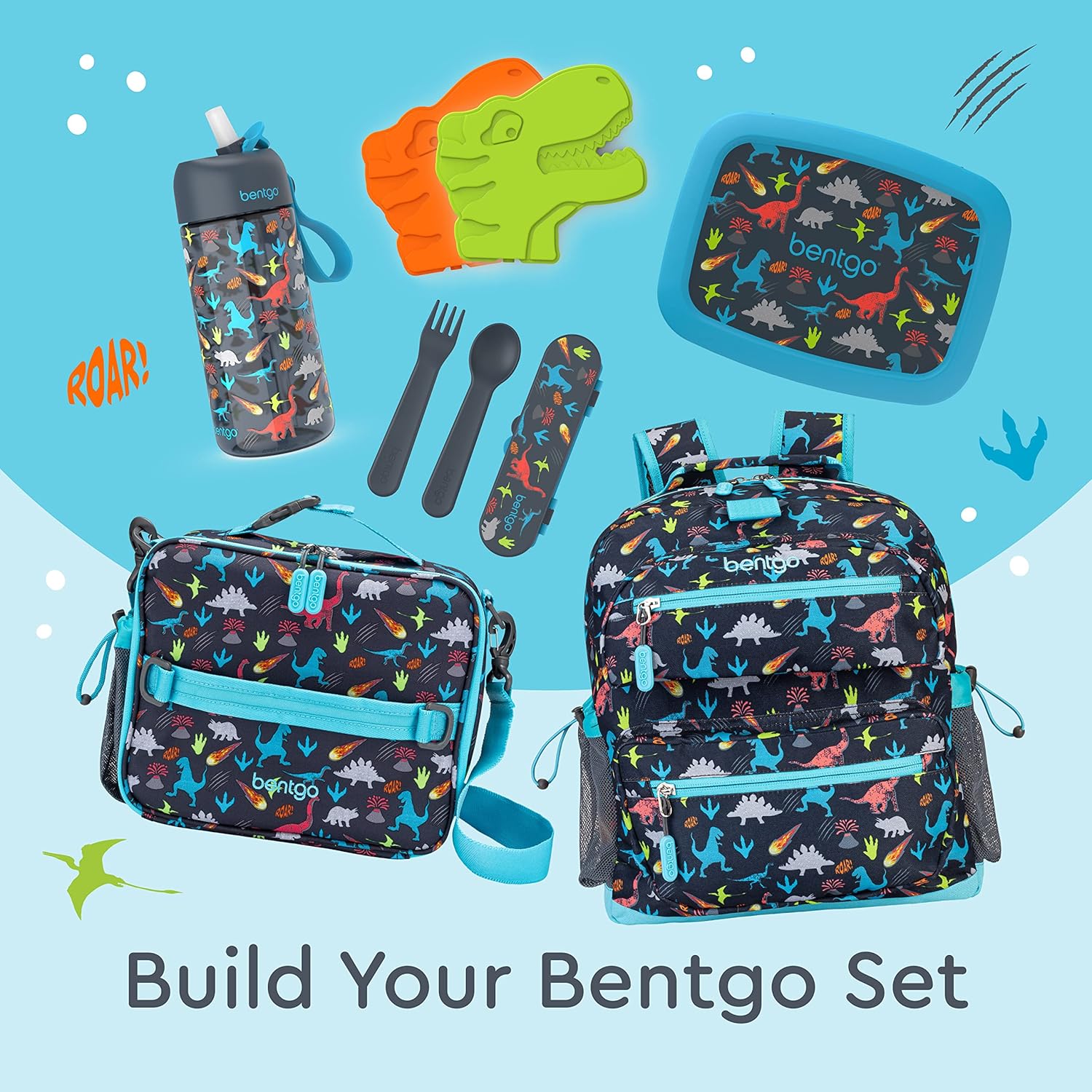 Bentgo Kids Flatware Set - Durable Reusable