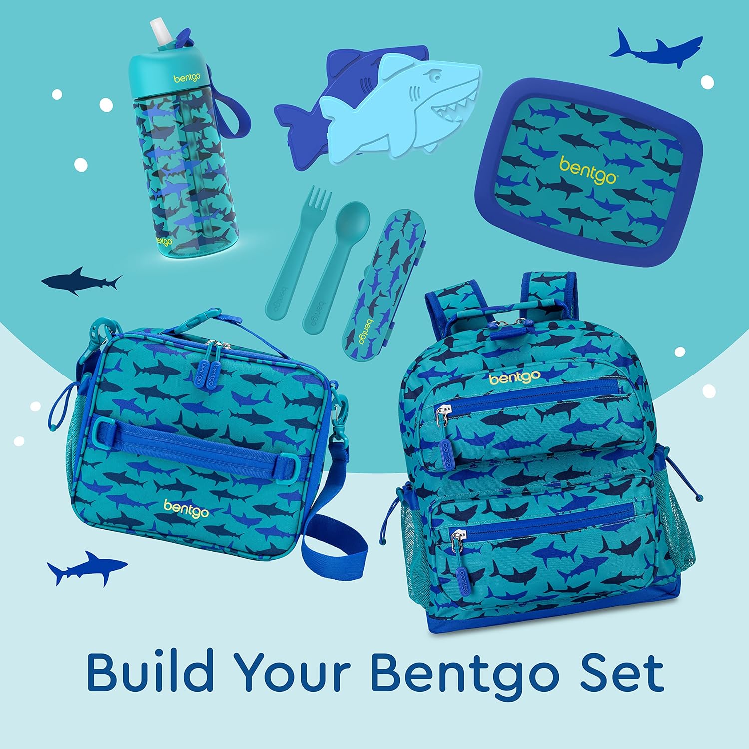 Bentgo Kids Reusable Plastic Flatware Set