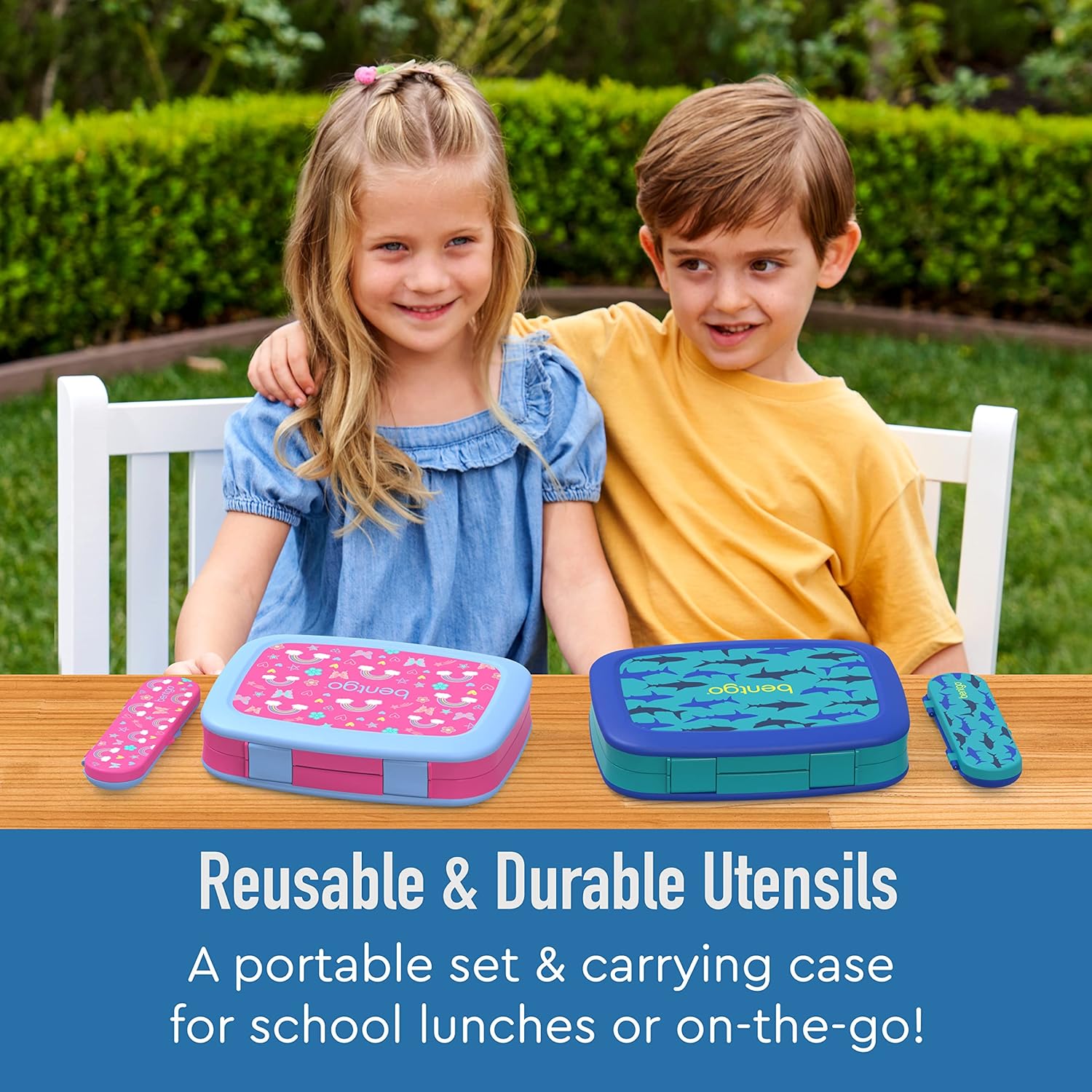 Sturdy Durable Parental Kids Reusable Flatware Set