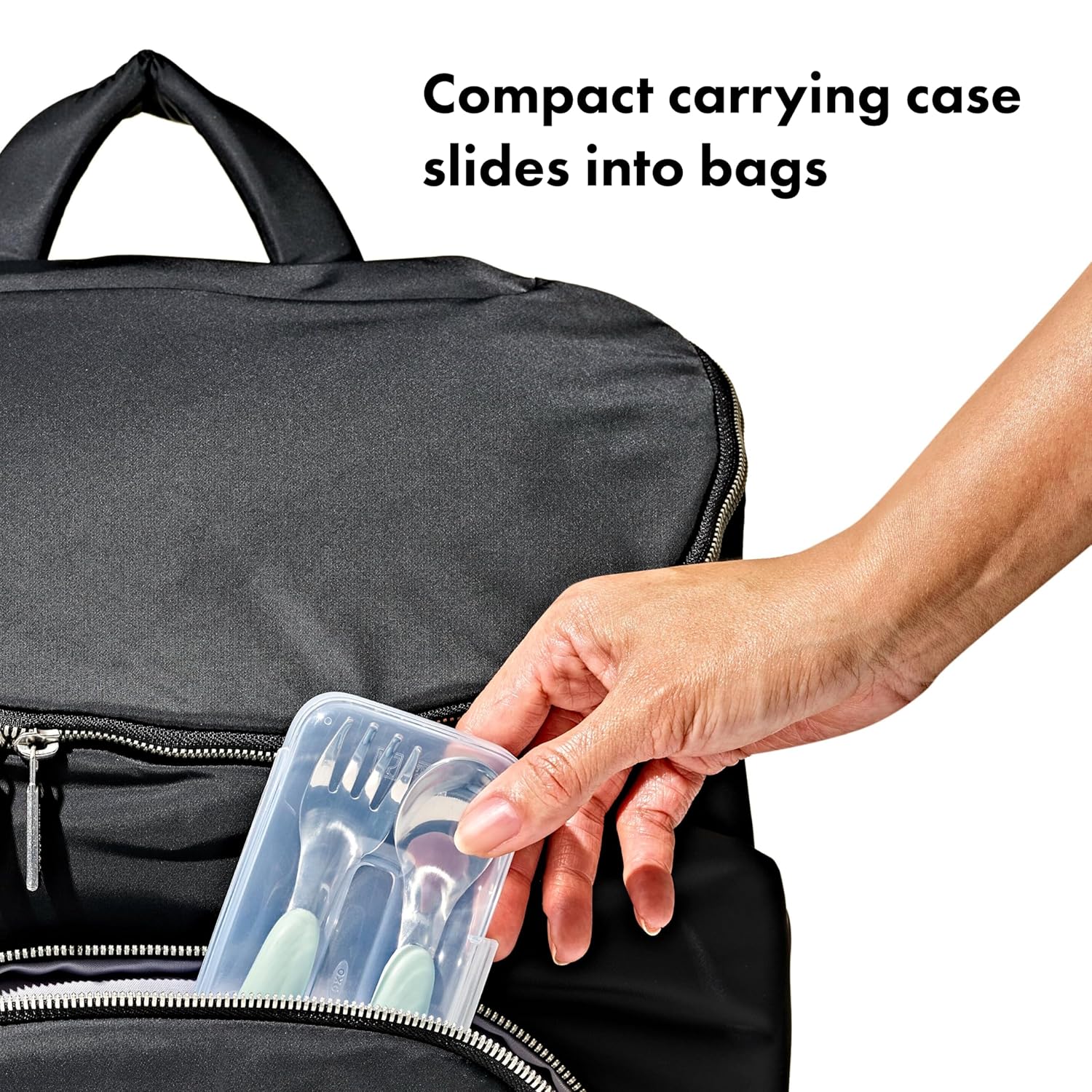 OXO Tot On-The-Go Compact Lightweight Flatware Set